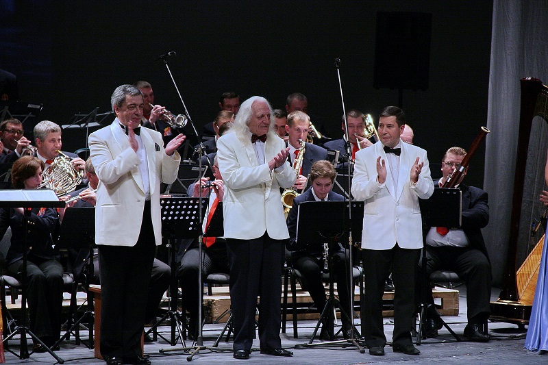 Концертный духовой оркестр, архивное фото 3