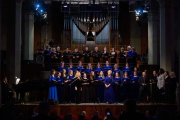 Хоры «Контраст» и «Артефакт», Москва, фестиваль «Музыкальная весна», 30 Марта 2024г. — фото 13