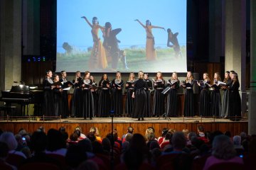 Концерт «Объединяя народы». Вокальный ансамбль «Дуслык» (Москва), «Музыкальная весна», 16 Марта 2025г. — фото 8