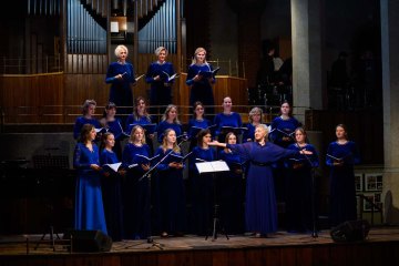 Хоры «Контраст» и «Артефакт», Москва, фестиваль «Музыкальная весна», 30 Марта 2024г. — фото 11