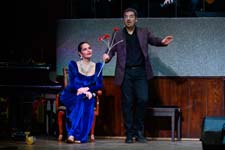 Н. Шацкая, Д. Минчёнок, Народный ансамбль «Россия», дирижёр Д. Дмитриенко, фестиваль «Русская музыка на Балтике», 4 Июня 2025г. — фото 3