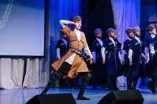 Государственный фольклорный ансамбль песни и танца «Нохчо», фестиваль «Русская музыка на Балтике», г. Гурьевск, 16 Мая 2025г. — фото 13