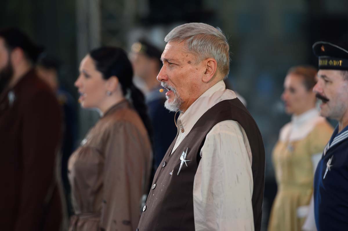 Музыкальное героическое повествование «Раскинулось море широко», пл.Победы, 9 Мая 2025г.