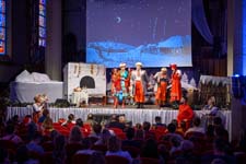 «Ночь перед Рождеством», музыкальная сказка в исполнении солистов и артистов филармонии, ансамбля «Русская песня», 1 Января 2025г. — фото 22