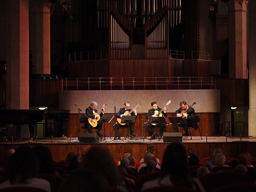 Гитарный квартет имени Фраучи, фестиваль «Русская музыка на Балтике», 14 Мая 2023г. — фото 12