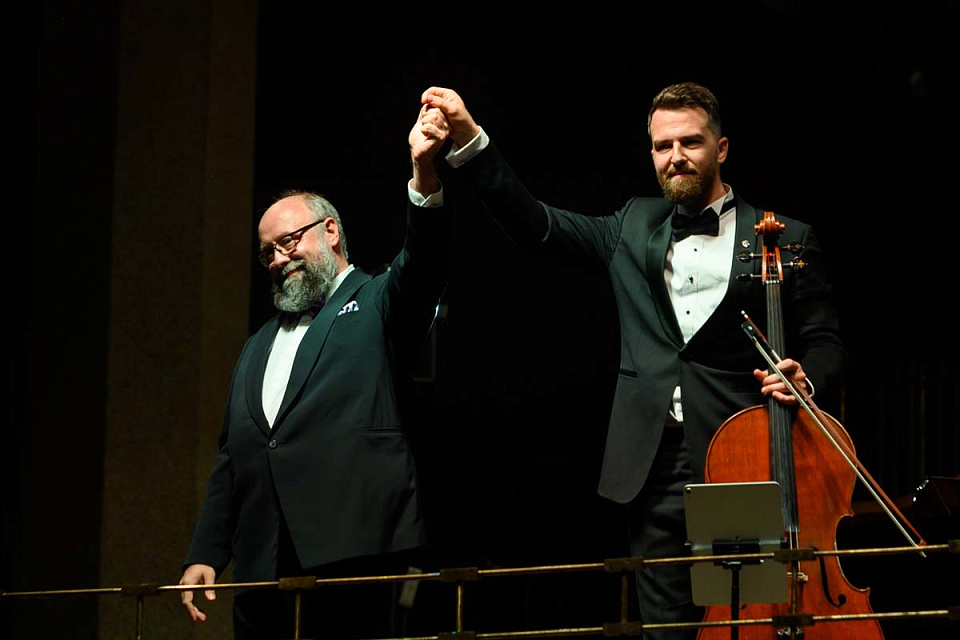 А.Гиндин, А. Назиуллин, А.Рамм, Международный фестиваль "Русская музыка на Балтике", 14 Мая 2024г. — фото 13