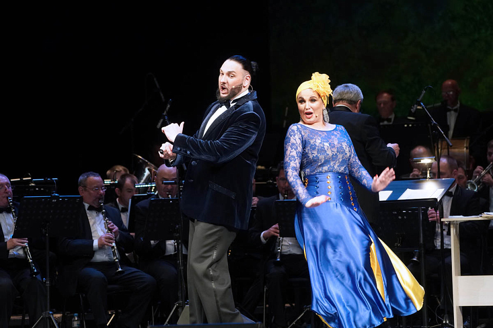 В Драмтеатре состоялся грандиозный гала-концерт «Опера, оперетта, мюзикл...», 12 Мая 2021г. — фото 141