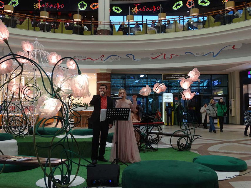 Мини-концерт солистов филармонии в ТРЦ «Европа», 14 Февраля 2024г. — фото 8