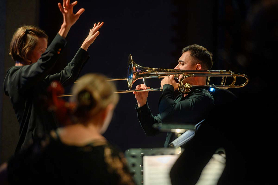 «МУЗЫКАЛЬНАЯ СБОРНАЯ РОССИИ». СИМФОНИЧЕСКИЙ КОНЦЕРТ из цикла к 65-летию Калининградской областной филармонии, 12 Октября 2024г. — фото 11