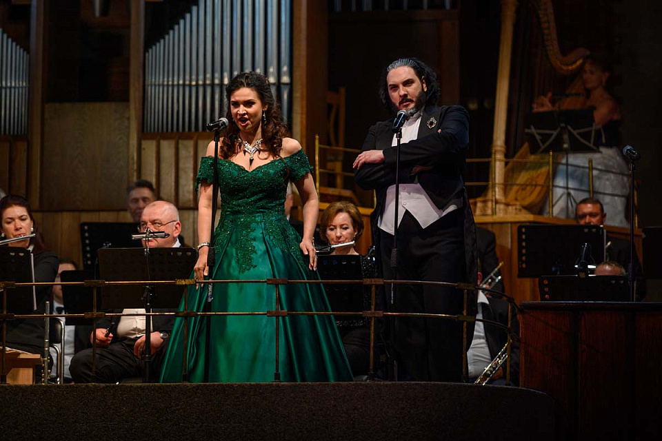 Гала-концерт «Посвящение Елене Образцовой» в филармонии, «Русская музыка на Балтике», 26 Мая 2023г. — фото 20