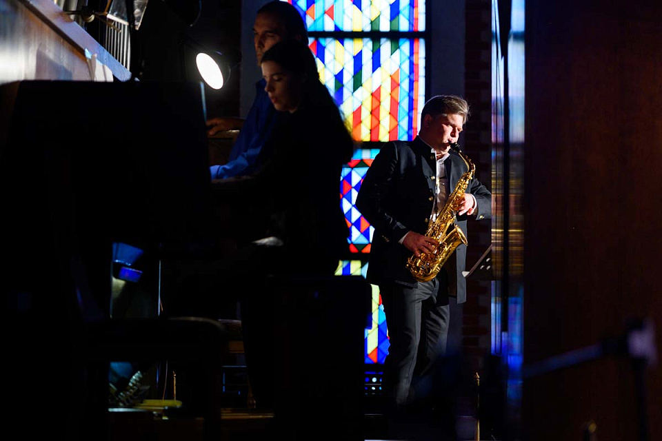 "Бахослужение": Сергей Колесов (саксофоны, Санкт-Петербург), 27 Июля 2023г. — фото 4