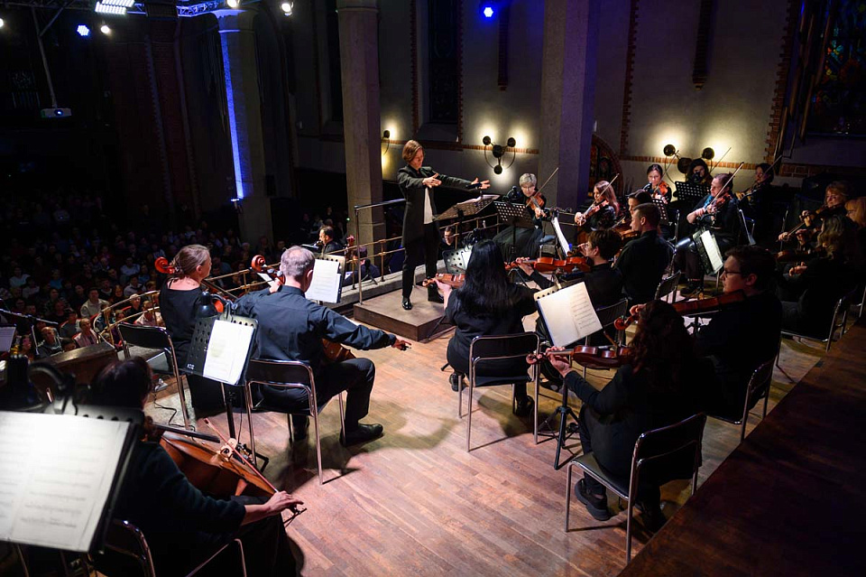 Трио Маслова и Камерный оркестр, Международный фестиваль «Джаз в филармонии», 13 Ноября 2024г. — фото 3