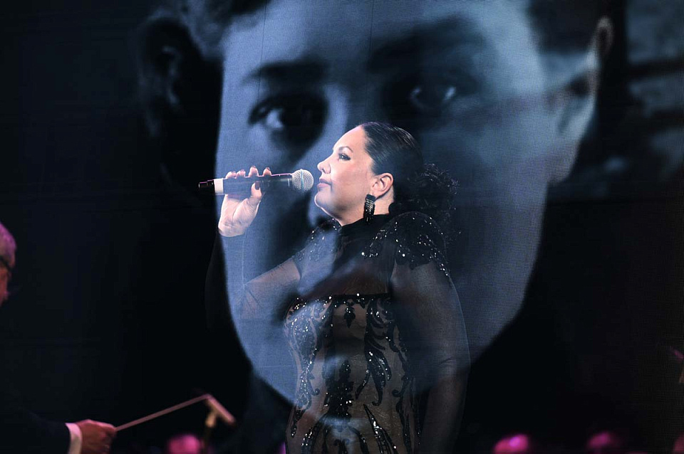 Финальный концерт проекта "Поезд Победы" в исполнении солистов филармонии, Тульского Губернаторского духового оркестра, Тула, 3 Декабря 2025г. — фото 15