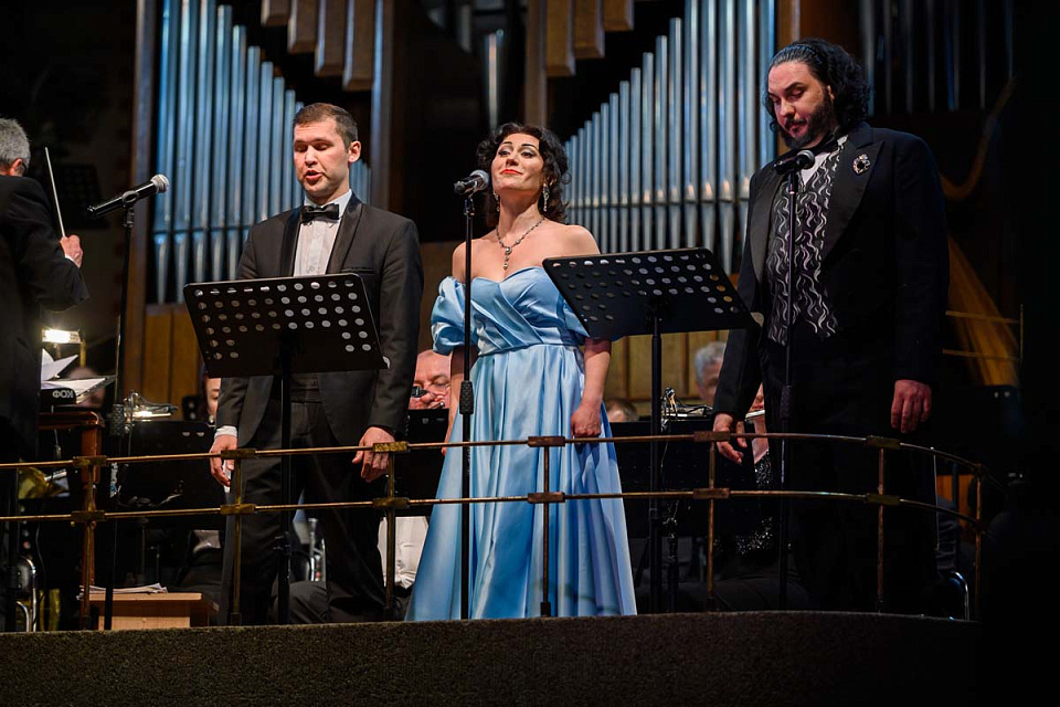 Гала-концерт «Посвящение Елене Образцовой» в филармонии, «Русская музыка на Балтике», 26 Мая 2023г. — фото 31