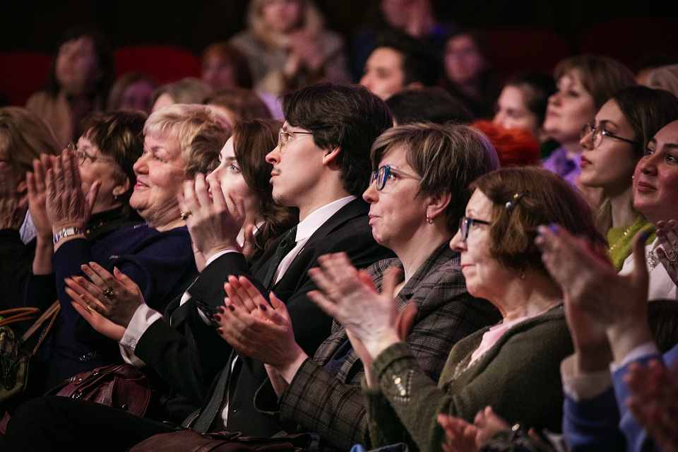 Государственный академический симфонический оркестр России им.Е.Ф. Светланова, дирижёр Д.Юровский, солист К.Емельянов, «Русская музыка на Балтике», 6 апреля 2026г. — фото 18