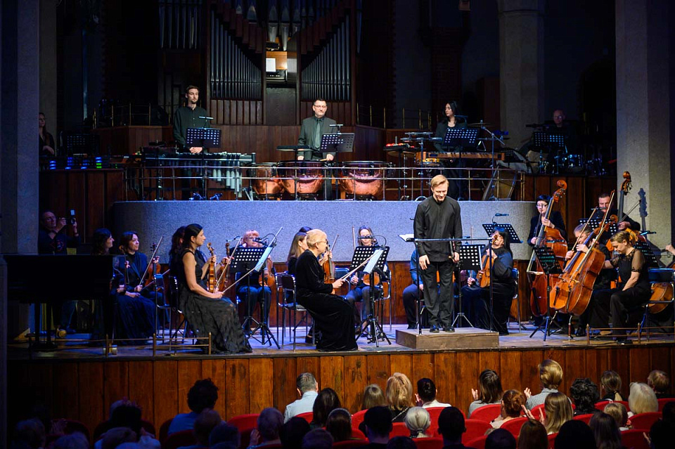 Закрытие фестиваля «Музыкальная весна», Камерный оркестр филармонии, дирижёр Юрий Демидович, солисты В.Лапина, Ф.Катилов, М.Царикова, 30 Марта 2025г. — фото 13