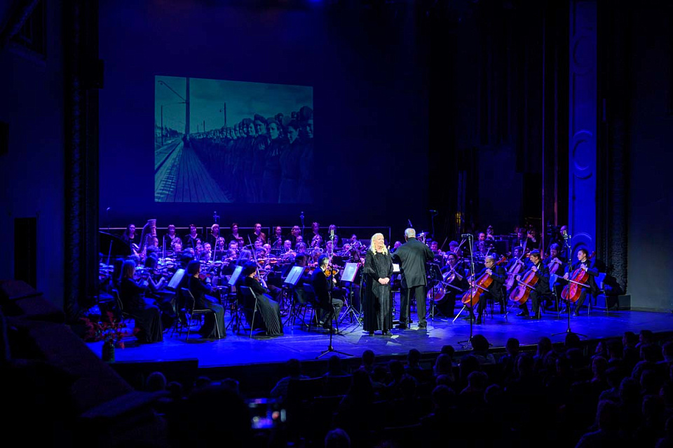 Концертно-сценическая версия оперы о Великой Отечественной войне «Зори здесь тихие» в исполнении Госкапеллы России, 28 Апреля 2025г. — фото 4