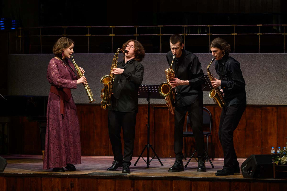 Квартет саксофонов Санкт-Петербургской консерватории, «Музыкальная весна», 29 Марта 2024г. — фото 6