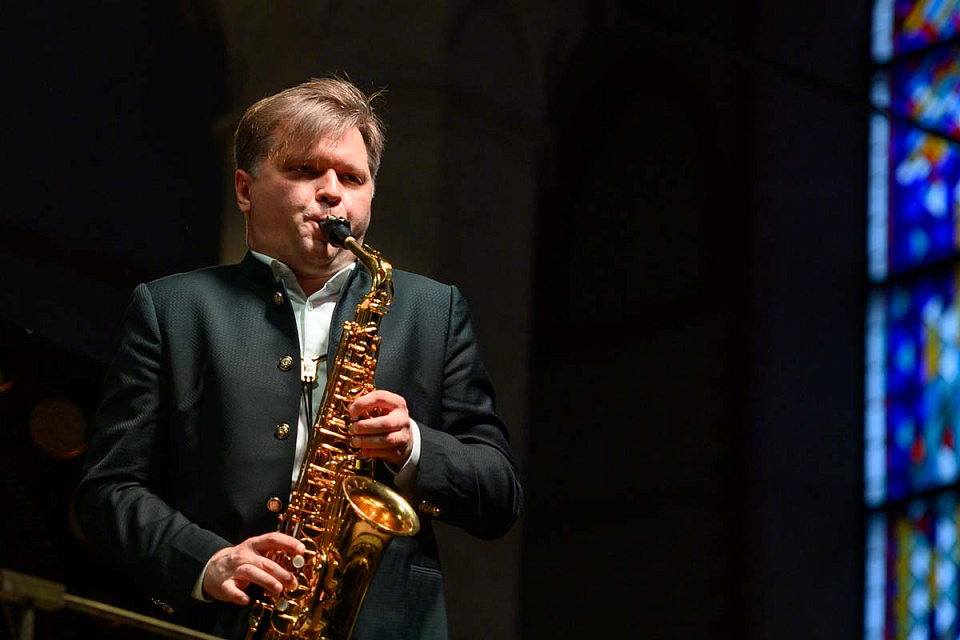 "Бахослужение": Сергей Колесов (саксофоны, Санкт-Петербург), 27 Июля 2023г. — фото 8