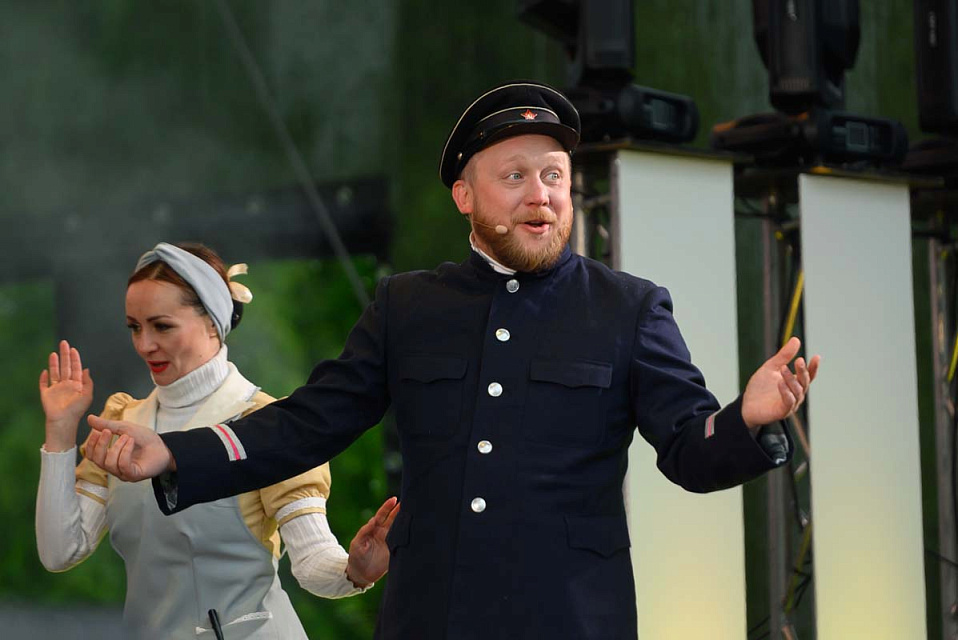 Музыкальное героическое повествование «Раскинулось море широко», пл.Победы, 9 Мая 2025г. — фото 11