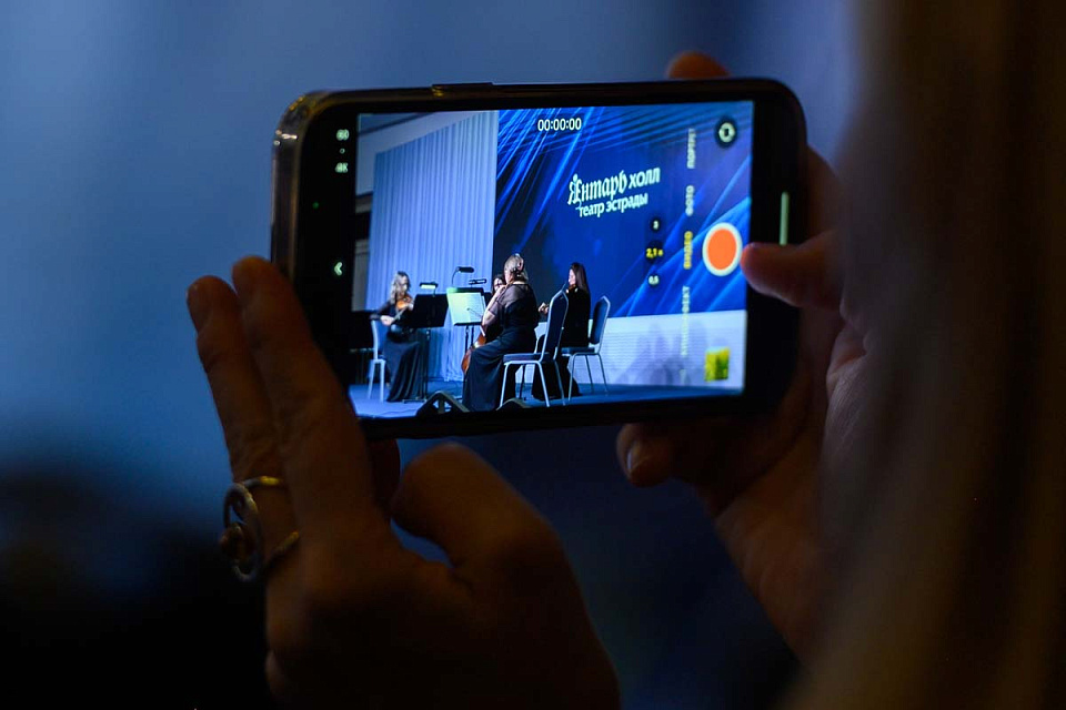 Концерт струнного квартета филармонии в театре эстрады "Янтарь-холл", 11 Мая 2024г. — фото 8