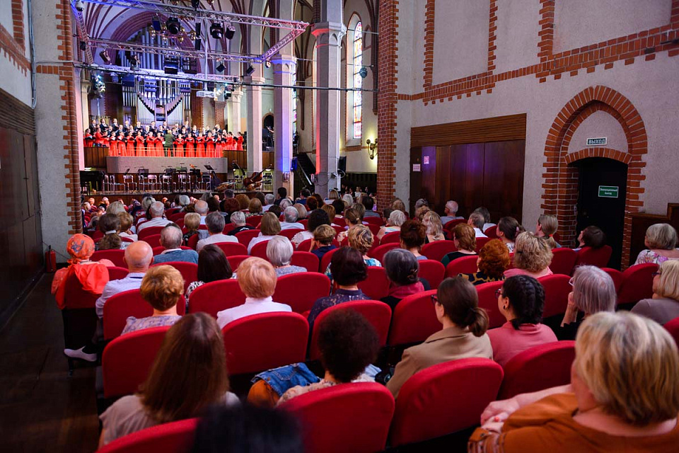 Капелла России имени А.Юрлова, Камерный оркестр и солисты филармонии, фестиваль "Русская музыка на Балтике", 2 Июня 2024г. — фото 5