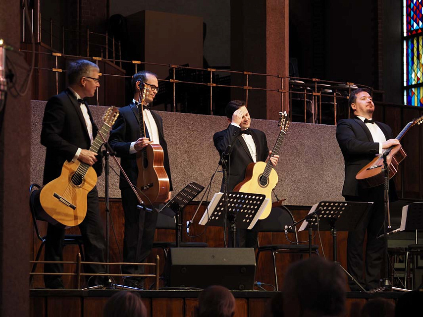 Гитарный квартет имени Фраучи, фестиваль «Русская музыка на Балтике», 14 Мая 2023г. — фото 16