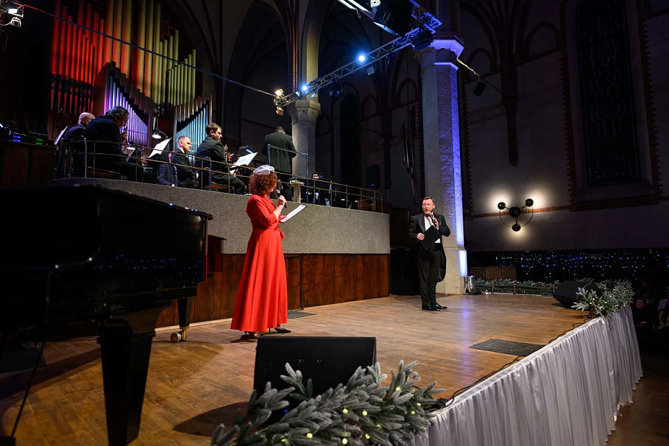 "Новогодний бал у Имре Кальмана" ,Концертный духовой оркестр и солисты филармонии, 28 Декабря 2025г. — фото 15