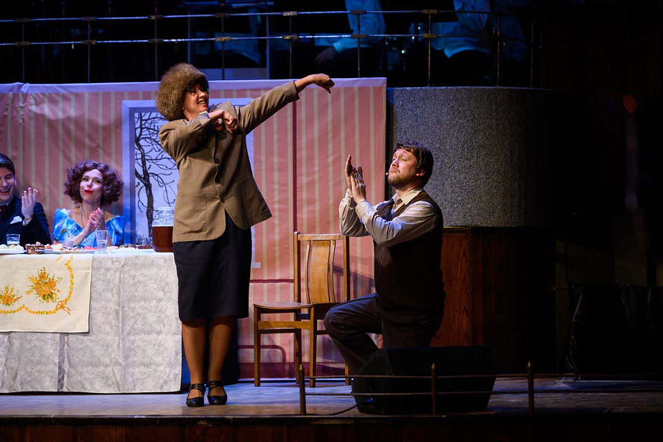 Театрализованное шоу, мюзикл в духе 60-х "А у нас во дворе...", 30 Июня 2024г. — фото 31