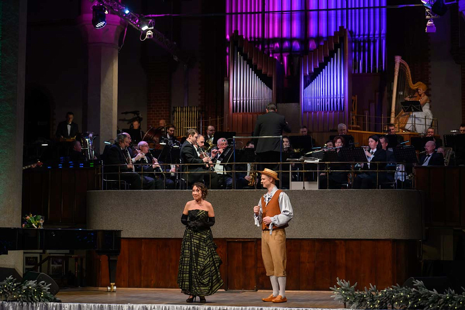 "Новогодний бал у Имре Кальмана" ,Концертный духовой оркестр и солисты филармонии, 28 Декабря 2025г. — фото 19