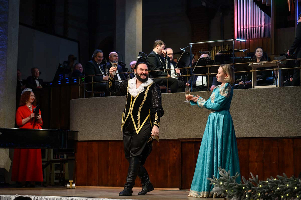 "Новогодний бал у Имре Кальмана" ,Концертный духовой оркестр и солисты филармонии, 28 Декабря 2025г. — фото 5