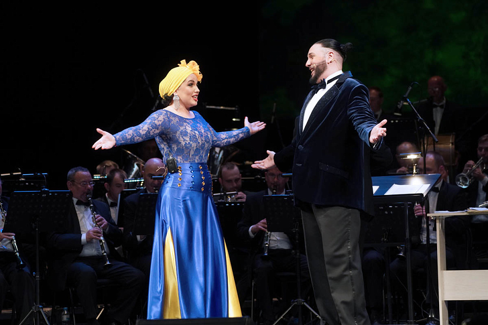 В Драмтеатре состоялся грандиозный гала-концерт «Опера, оперетта, мюзикл...», 12 Мая 2021г. — фото 142