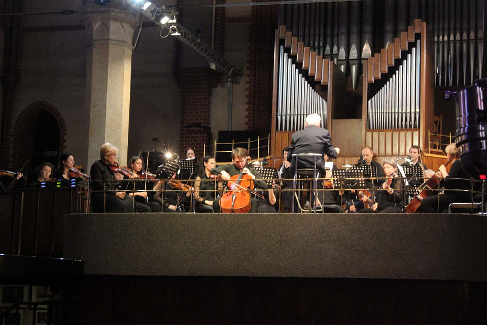 «Музыкальная сборная России»: С. Морозова, В. Степанов и оркестр филармонии, «Русская музыка на Балтике», 20 Мая 2023г. — фото 16