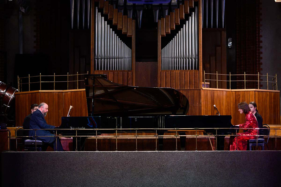 Рахманинов в 4 руки: А.Ушакова и А.Гиндин, «Русская музыка на Балтике», 13 Мая 2023г. — фото 7