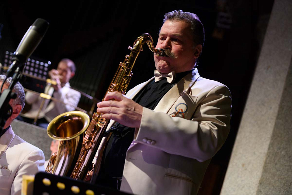 Концерт Государственного камерного оркестра джазовой музыки имени Олега Лундстрема, Международный фестиваль "Джаз в филармонии", 9 Ноября 2024г. — фото 6