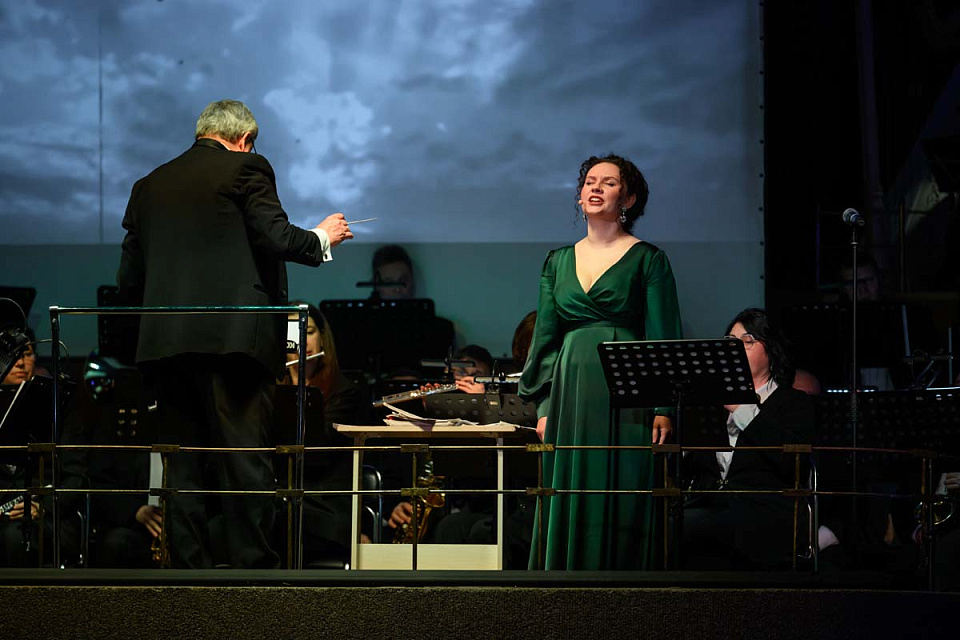 «Защитникам Отечества посвящается», Концертный духовой оркестр и солисты филармонии, 22 Февраля 2026г. — фото 5