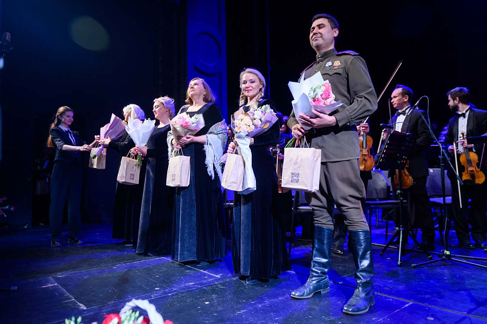 Концертно-сценическая версия оперы о Великой Отечественной войне «Зори здесь тихие» в исполнении Госкапеллы России, 28 Апреля 2025г. — фото 35