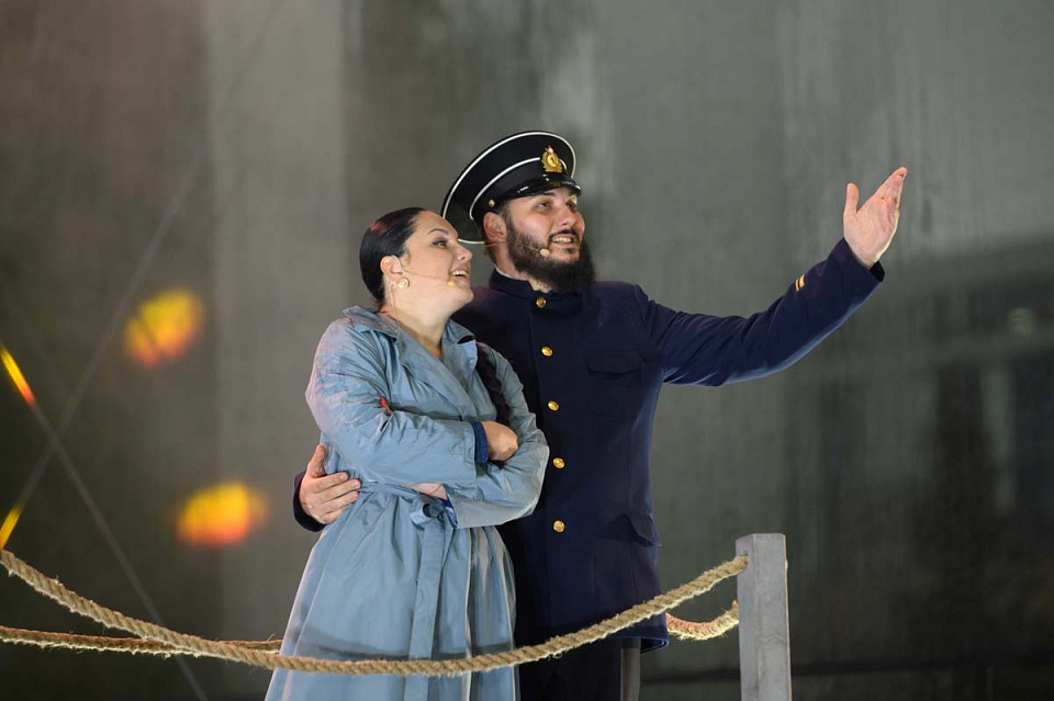 Музыкальное героическое повествование «Раскинулось море широко», пл.Победы, 9 Мая 2025г. — фото 22