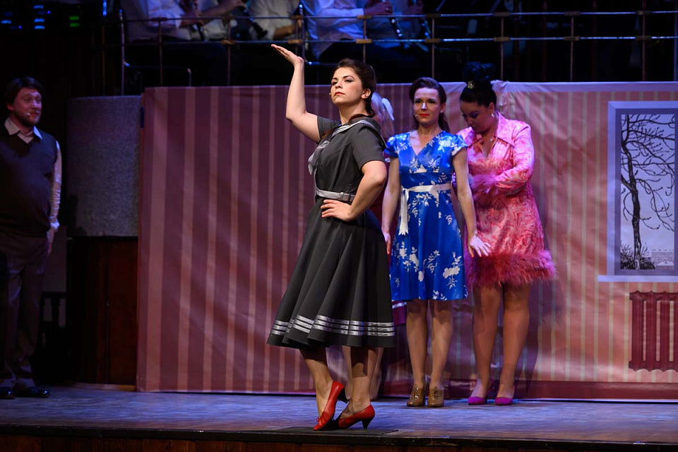 Театрализованное шоу, мюзикл в духе 60-х "А у нас во дворе...", 30 Июня 2024г. — фото 22