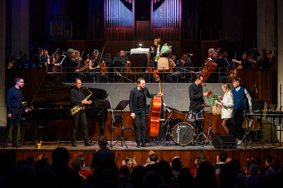 Трио Маслова и Камерный оркестр, Международный фестиваль «Джаз в филармонии», 13 Ноября 2024г. — фото 13