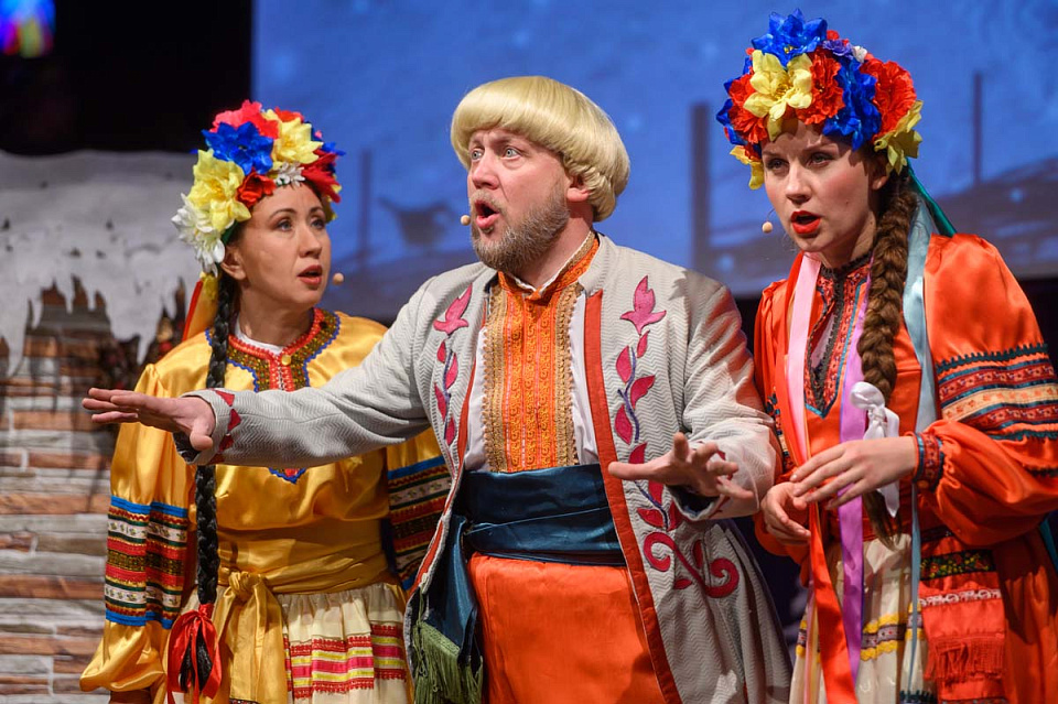 «Ночь перед Рождеством», музыкальная сказка в исполнении солистов и артистов филармонии, ансамбля «Русская песня», 1 Января 2025г. — фото 10