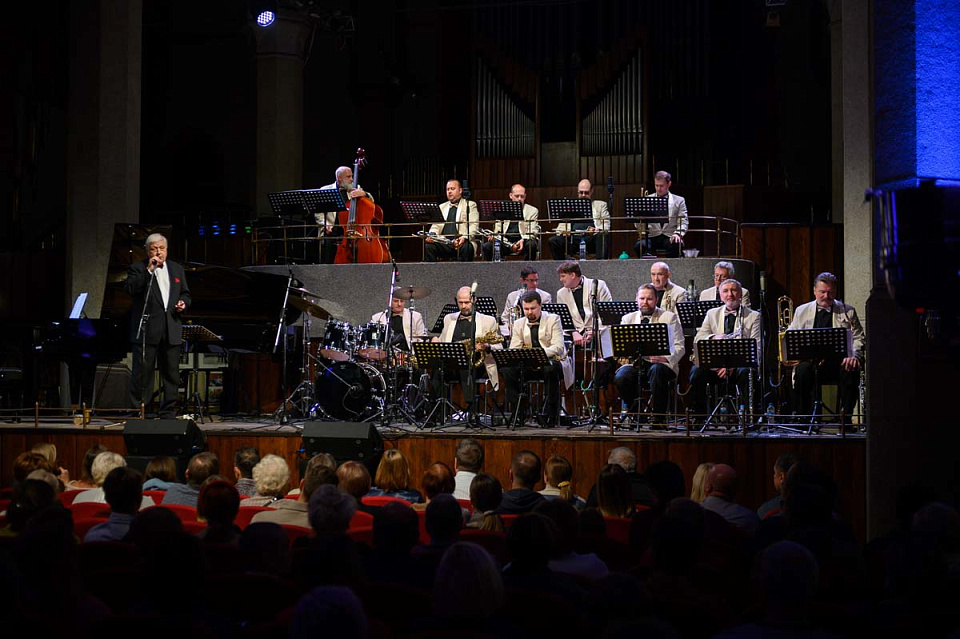 Концерт Государственного камерного оркестра джазовой музыки имени Олега Лундстрема, Международный фестиваль "Джаз в филармонии", 9 Ноября 2024г. — фото 14