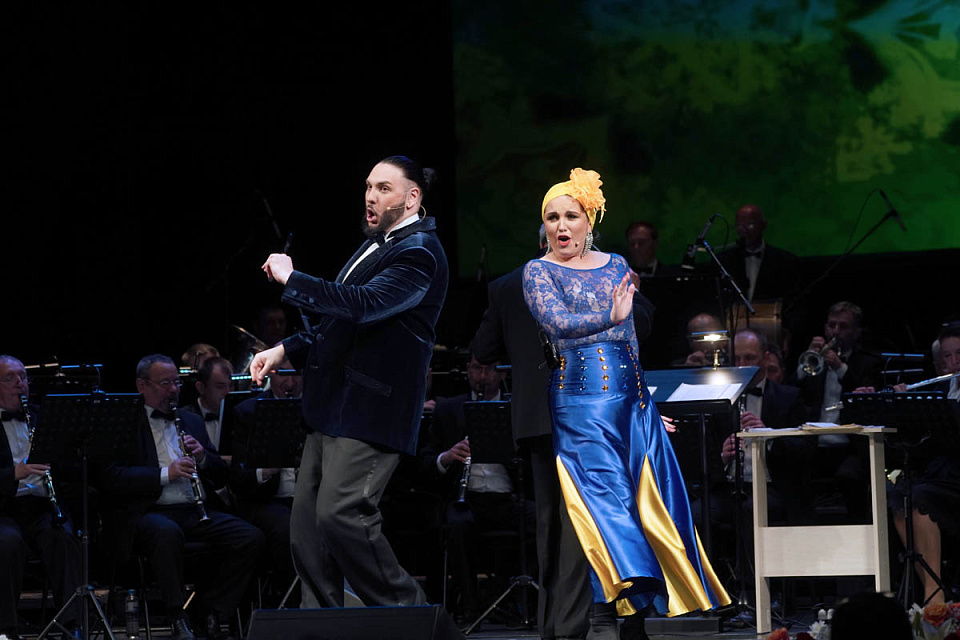 В Драмтеатре состоялся грандиозный гала-концерт «Опера, оперетта, мюзикл...», 12 Мая 2021г. — фото 147