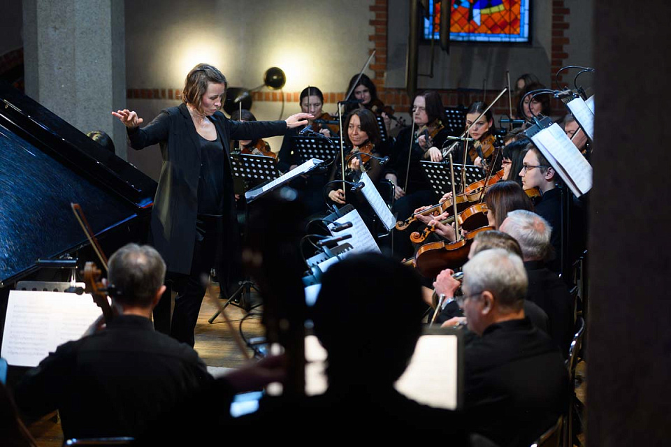 «Музыкальная сборная России». А.Папушев, М.Ли, Л.Журавский и оркестр филармонии, «Русская музыка на Балтике», 13 Апреля 2024г. — фото 14