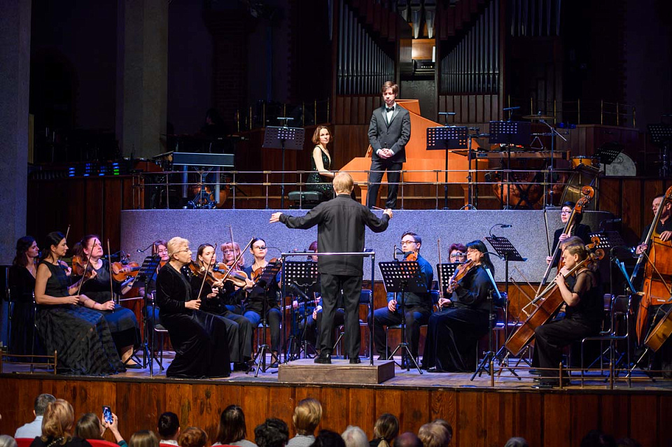 Закрытие фестиваля «Музыкальная весна», Камерный оркестр филармонии, дирижёр Юрий Демидович, солисты В.Лапина, Ф.Катилов, М.Царикова, 30 Марта 2025г. — фото 5