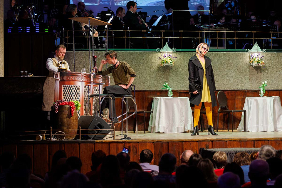 Мюзикл «Я подарю тебе Париж!», Концертный духовой оркестр и солисты филармонии, 8 Марта 2026г. — фото 10