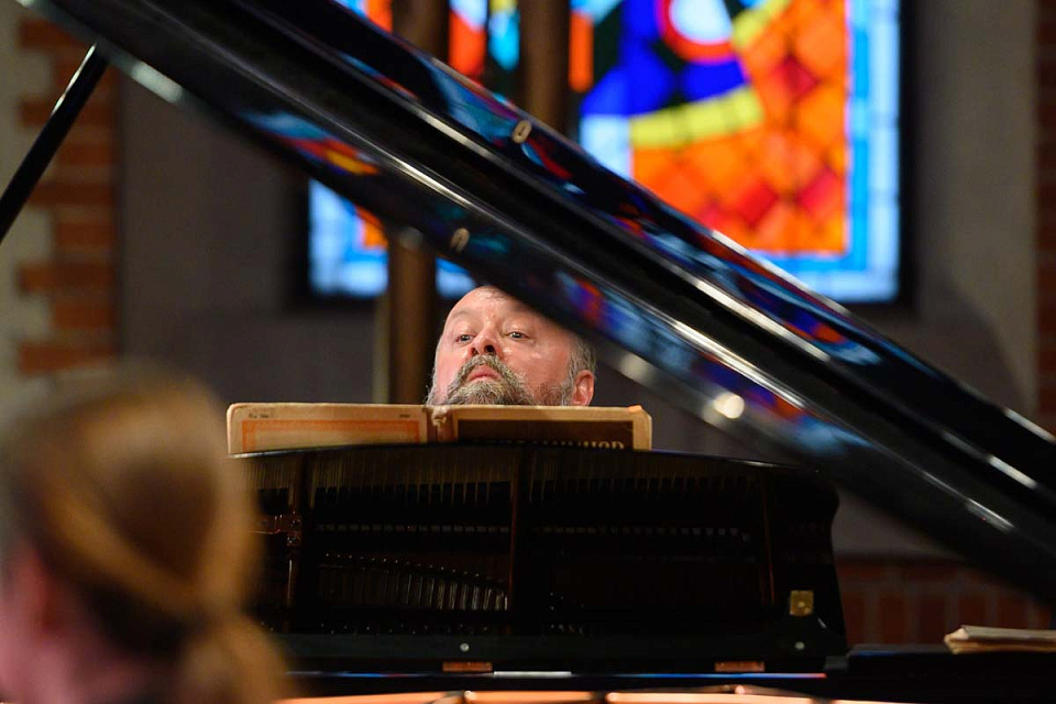 Рахманинов в 4 руки: А.Ушакова и А.Гиндин, «Русская музыка на Балтике», 13 Мая 2023г. — фото 10