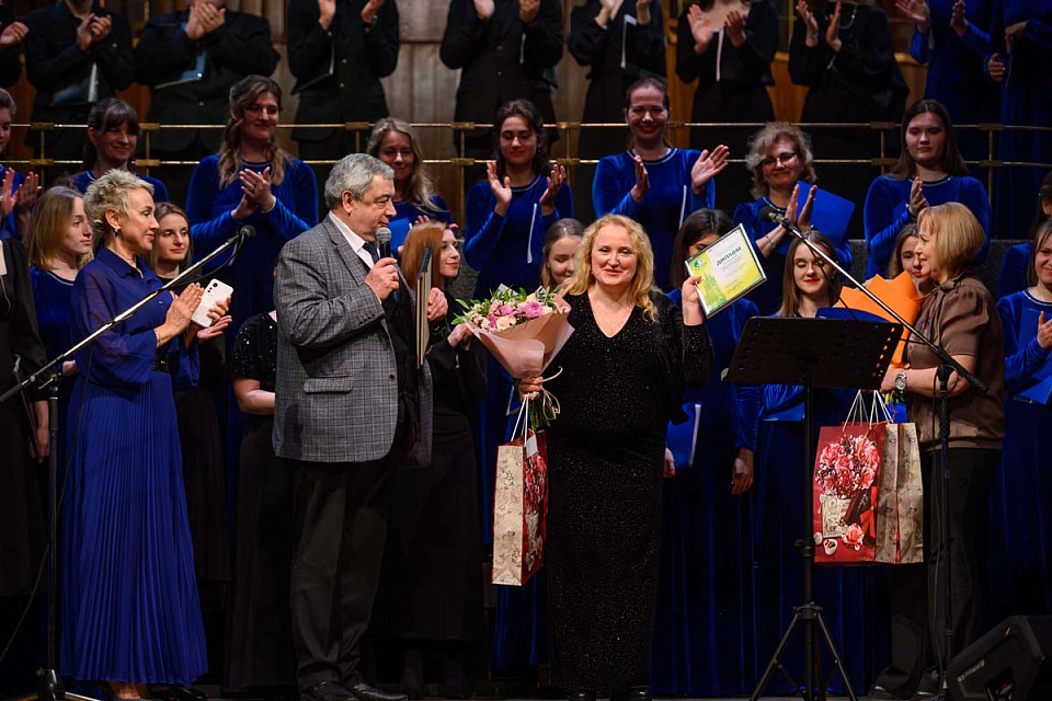 Хоры «Контраст» и «Артефакт», Москва, фестиваль «Музыкальная весна», 30 Марта 2024г. — фото 15