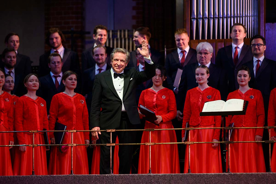 Капелла России имени А.Юрлова, Камерный оркестр и солисты филармонии, фестиваль "Русская музыка на Балтике", 2 Июня 2024г. — фото 8