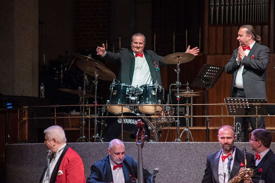 XIX Международный фестиваль "Джаз в филармонии". Государственный камерный оркестр джазовой музыки имени Олега Лундстрема, 13 Ноября 2022г. — фото 18